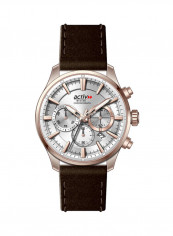 Men's Activ Leather Chronograph Wrist Watch 90224PPN627