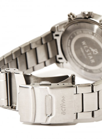 Men's Activ Stainless Steel Chronograph Wrist Watch 90225STN103