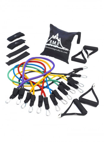 17-Piece Resistance Band Set