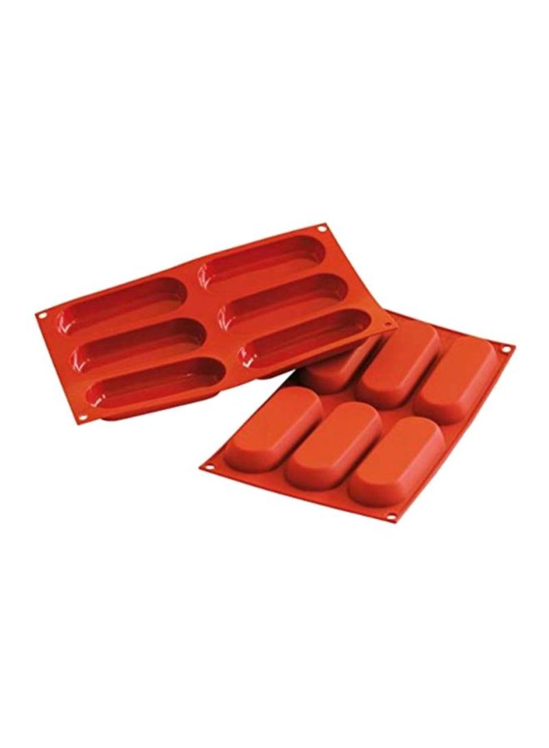 Classic Collection Mold Orange 15.6x7.6x0.7inch
