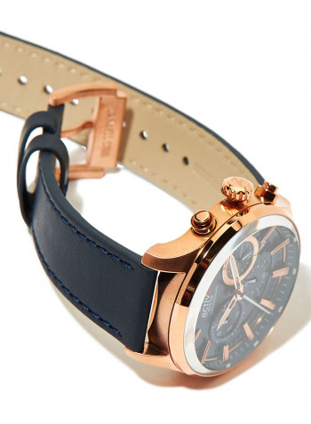 Men's Activ Leather Chronograph Wrist Watch 90224PPN644