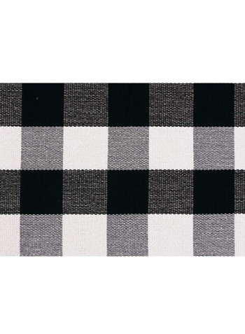 Mosaic Grid Durable Door Mat Multicolour Lcm