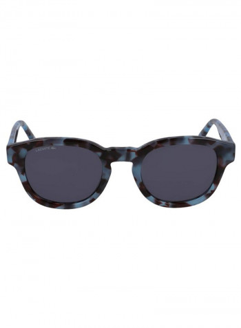 Full Rimmed Oval Frame Sunglasses