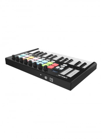 Portable 25-Key USB Midi Keyboard Controller