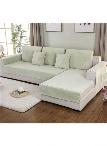 Waterproof Anti-Slip Sofa Cover Green