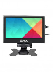 7-Inch HD IPS Capacitive Touchscreen Portable Monitor Black