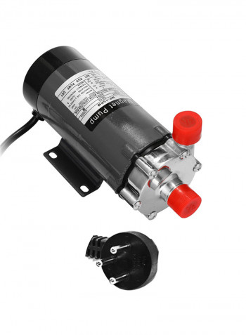 Stainless Steel Magnetic Pump Black/Silver/Red 26centimeter