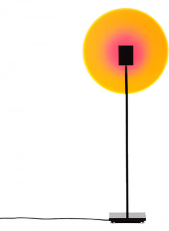 LED Sunset Projector Home Night Light Floor Lamp Yellow