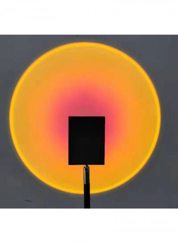 LED Sunset Projector Home Night Light Floor Lamp Yellow