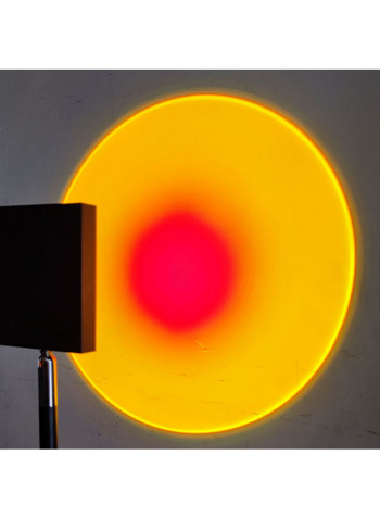 LED Sunset Projector Home Night Light Floor Lamp Yellow