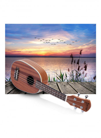 Pineapple-shaped Ukulele