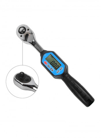 EWM-100 Digital Torque Wrench 3/8 Square Drive Blue 34x5.5x9centimeter