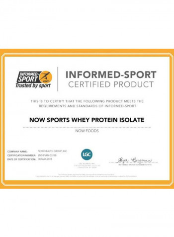 Whey Protein Isolate Protein Powder