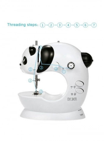 Electric Sewing Machine H21295US White/Black