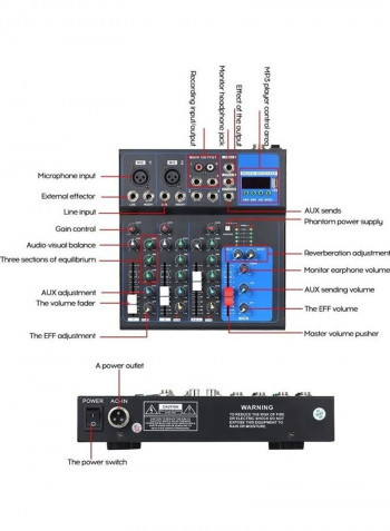 Multi-Function Recording Mixing Console