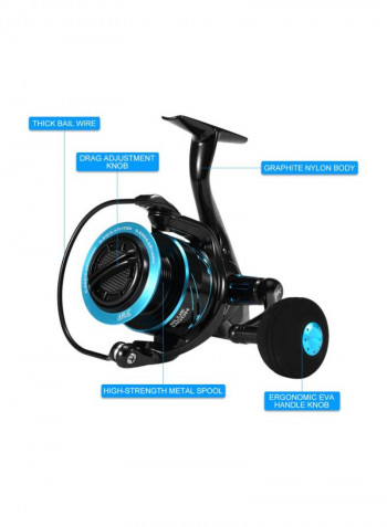 Spinning Fishing Reel 13x12.5x8cm