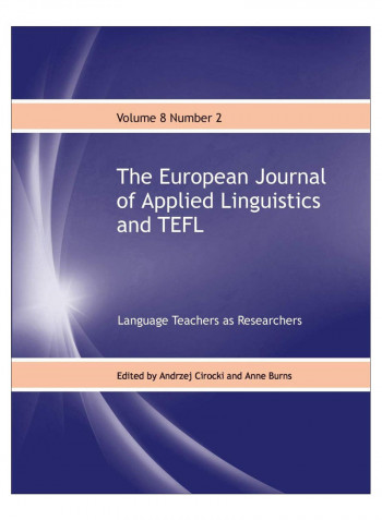 The European Journal Of Applied Linguistics And Tefl Volume 8 Number 2 Paperback