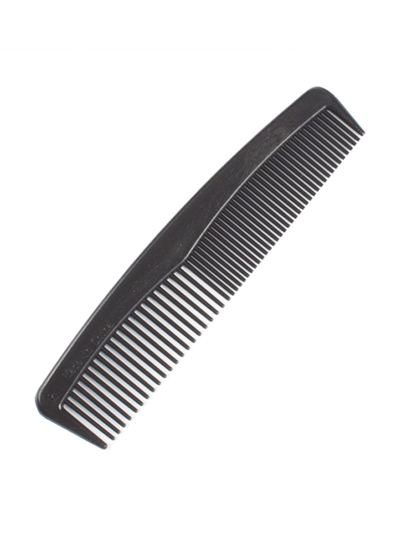 20-Piece Pocket Hair Comb Black 9inch