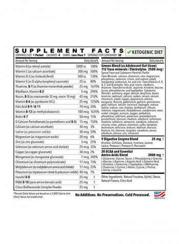 3-Piece Amino Acid Powder Packets