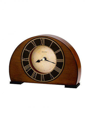 Analog Tremont Clock Walnut 5.75x8.25x1.75inch