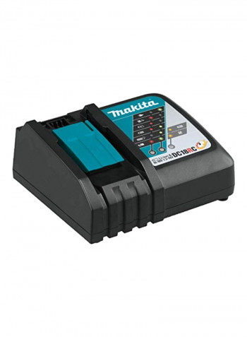 Single Port Lithium-ion Charger DC18RC Black/Blue