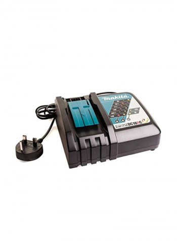 Single Port Lithium-ion Charger DC18RC Black/Blue