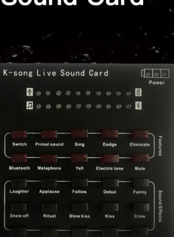 10-Piece R8 Live Sound Card Set Black/White/Pink