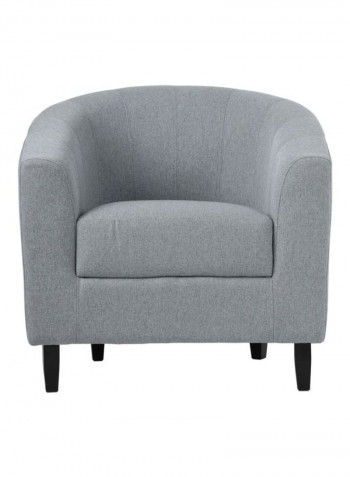 Tulsa Armchair Grey 78x74x71cm