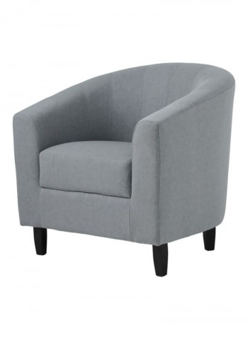 Tulsa Armchair Grey 78x74x71cm