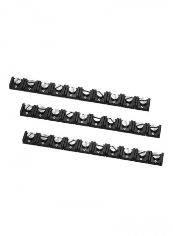 30-Piece Mount Adapter Base Bracket Mounting Screw For DSLR Camera Set Black