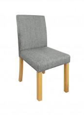 Venice Dining Chair Grey/Beige 45x98x54centimeter