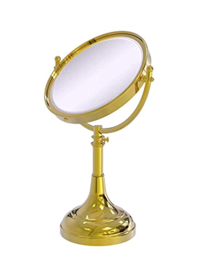 Brass Mirror Gold/Clear 8inch