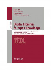 Digital Libraries For Open Knowledge Paperback English