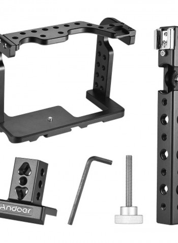 Camera Cage Mount For Panasonic GH5/GH4 DSLR Black