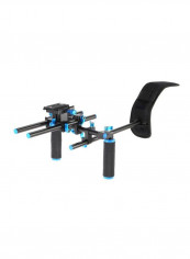 Double-Hand Video Rig Bracket For DSLR Black reviews Double-Hand Video Rig Bracket For DSLR Black