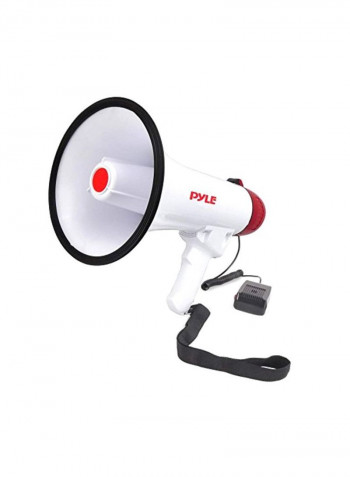 Megaphone Adjustable Speaker PMP40 White/Black/Red