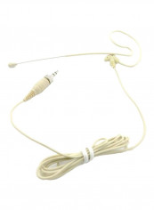Portable Omnidirectional Wired Pro Voice Audio Condenser Microphone Beige