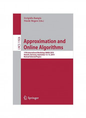 Approximation And Online Algorithms Paperback 1