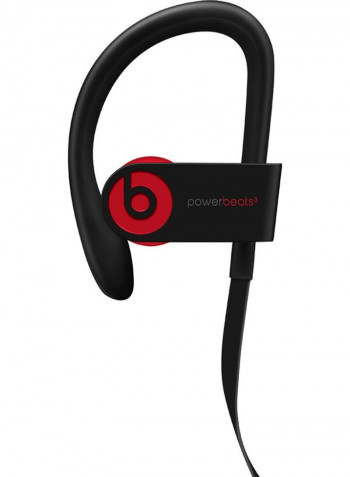 Wireless Earphone with Hook Black/Red