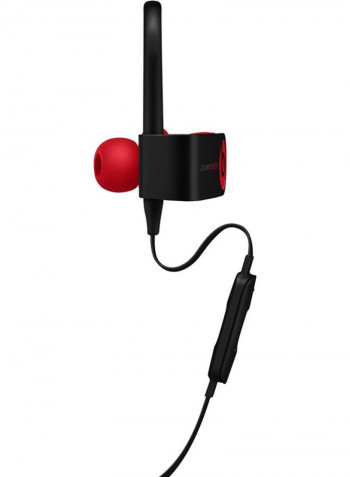 Wireless Earphone with Hook Black/Red