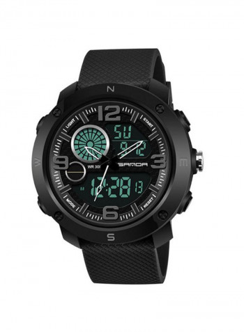Men's Luminous Leisure Quartz Analog/Digital Wrist Watch NNSB03704597