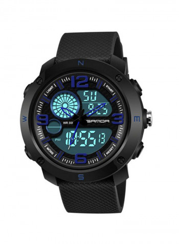 Men's Luminous Leisure Quartz Analog/Digital Wrist Watch NNSB03704598