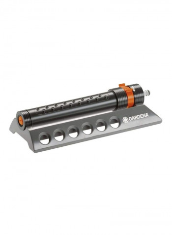 Aquazoom Rectangular Sprinkler Black