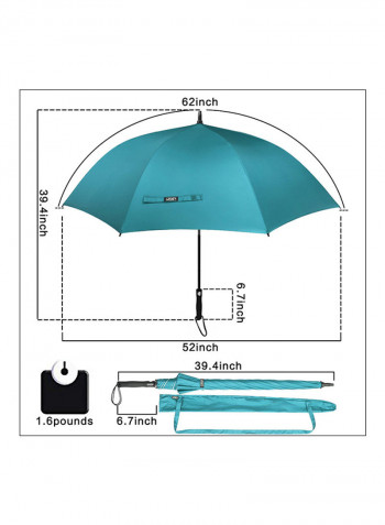 Automatic Open Golf Umbrella Sun Protection Large Oversize Windproof