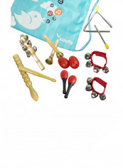 Set Of 11 Mini Band Musical Instruments Rhythm Toys