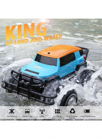 2.4Ghz 4WD Big Wheel Off-Road Amphibious 43.5x22.5x28.5cm