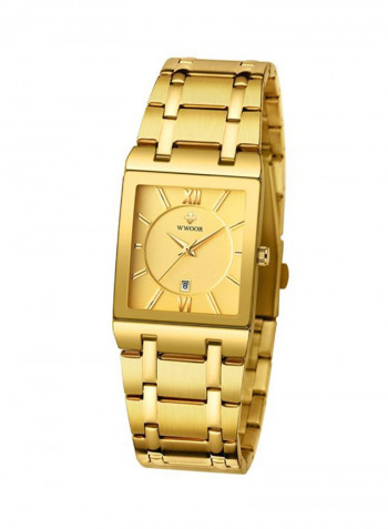 Men's Quartz Square Dial Business Wrist Watch  8442