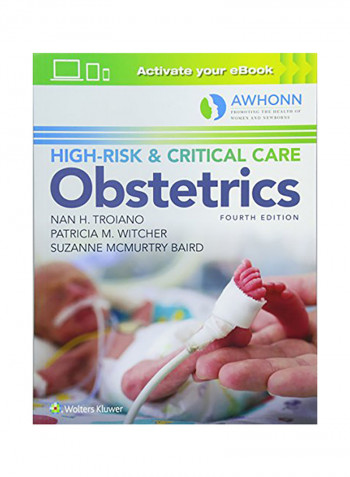 High Risk And Critical Care Obstetrics Paperback English by Nan H. Troiano Rn Msn - 2018