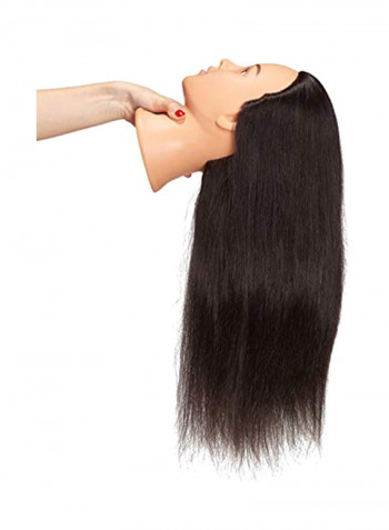 Mannequin Hair Extension Black 18inch