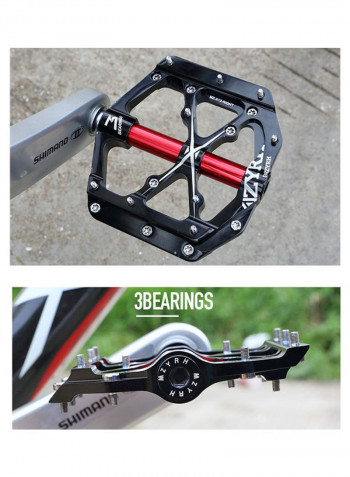 Anti-slip Carbon Fiber Bearing Universal Bike Pedal 24x24x24cm